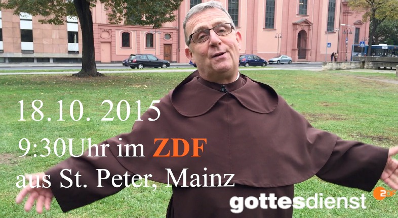 Einladung zum ZDF-Gottesdienst aus Mainz