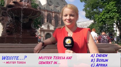 Weisste...? Mutter Teresa