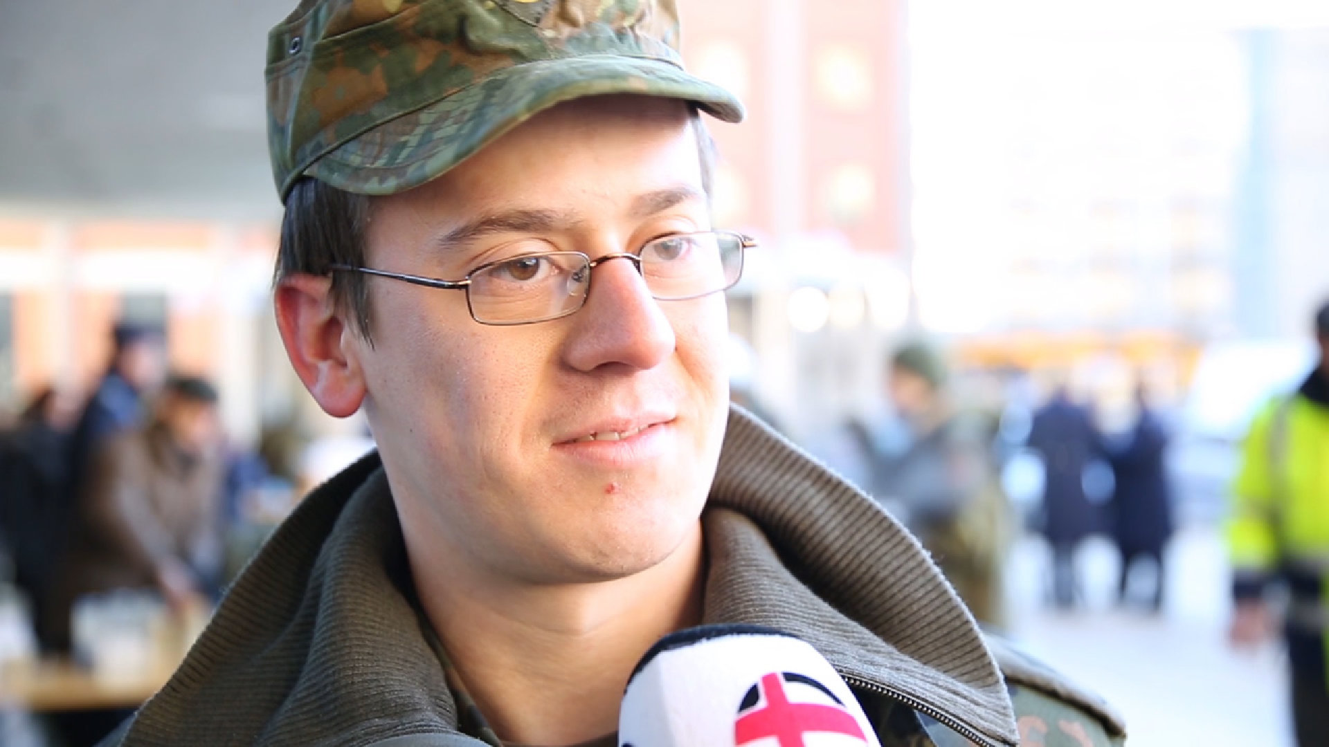 "Mit Frieden lebt es sich besser"