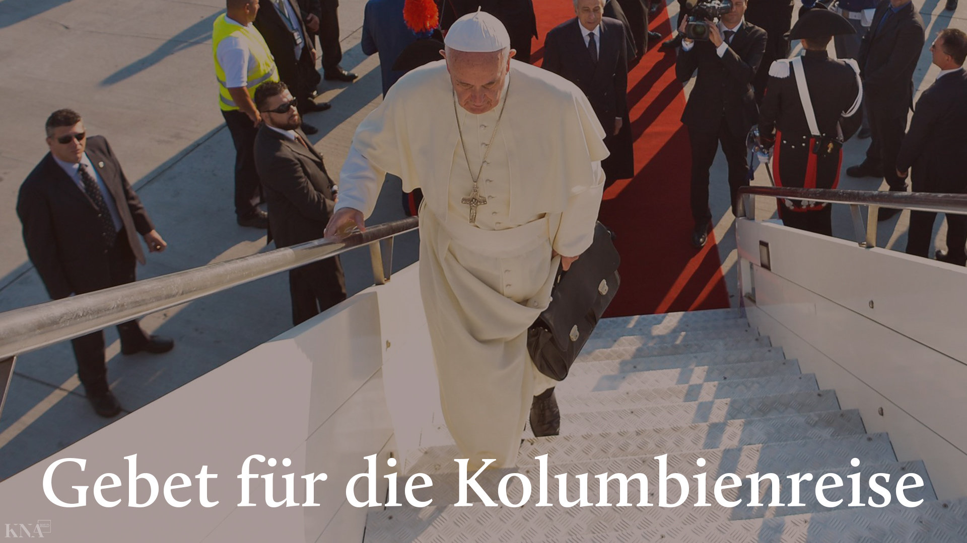 Das Gebet für die Papstreise nach Kolumbien