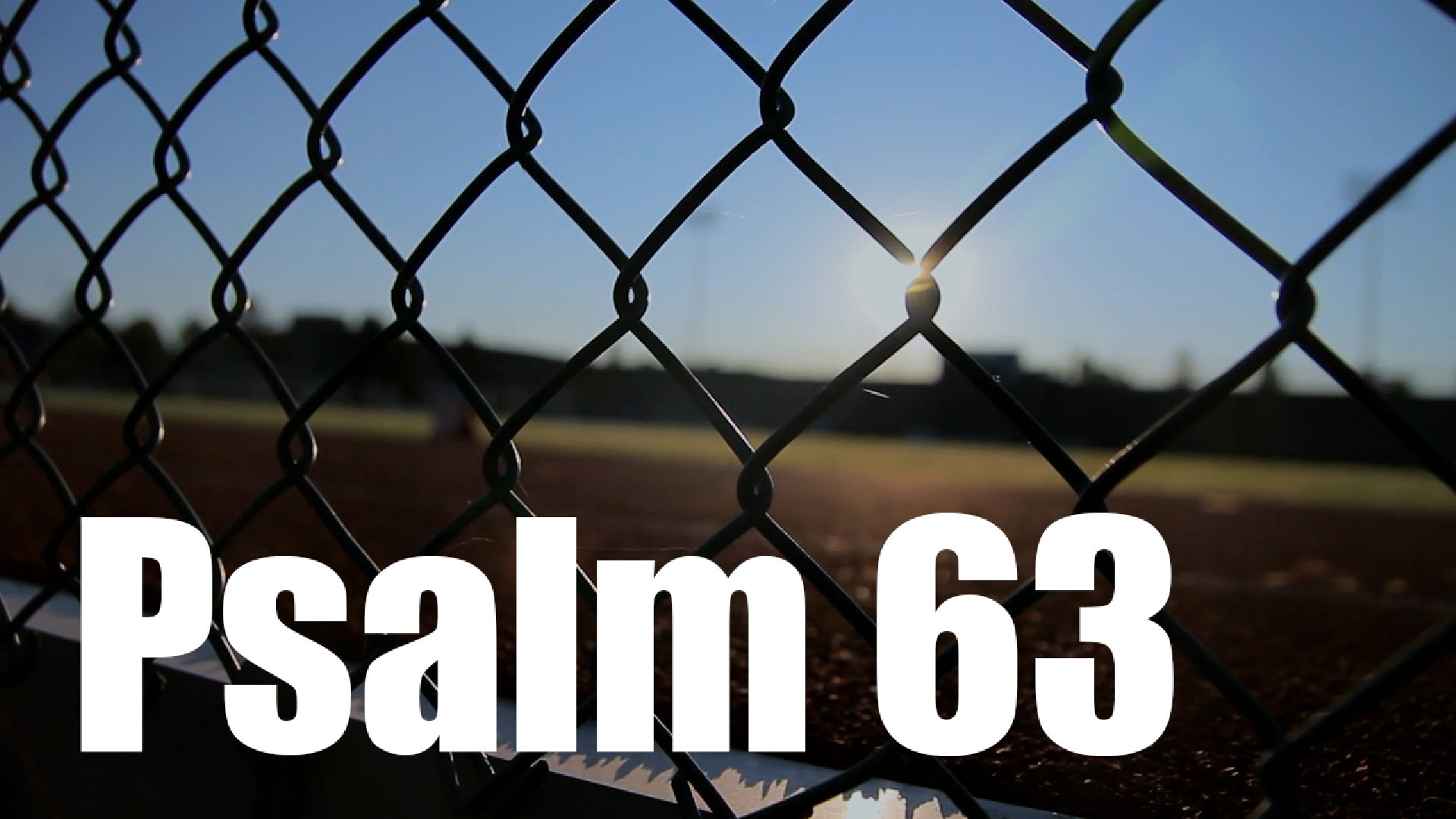 Psalm 63
