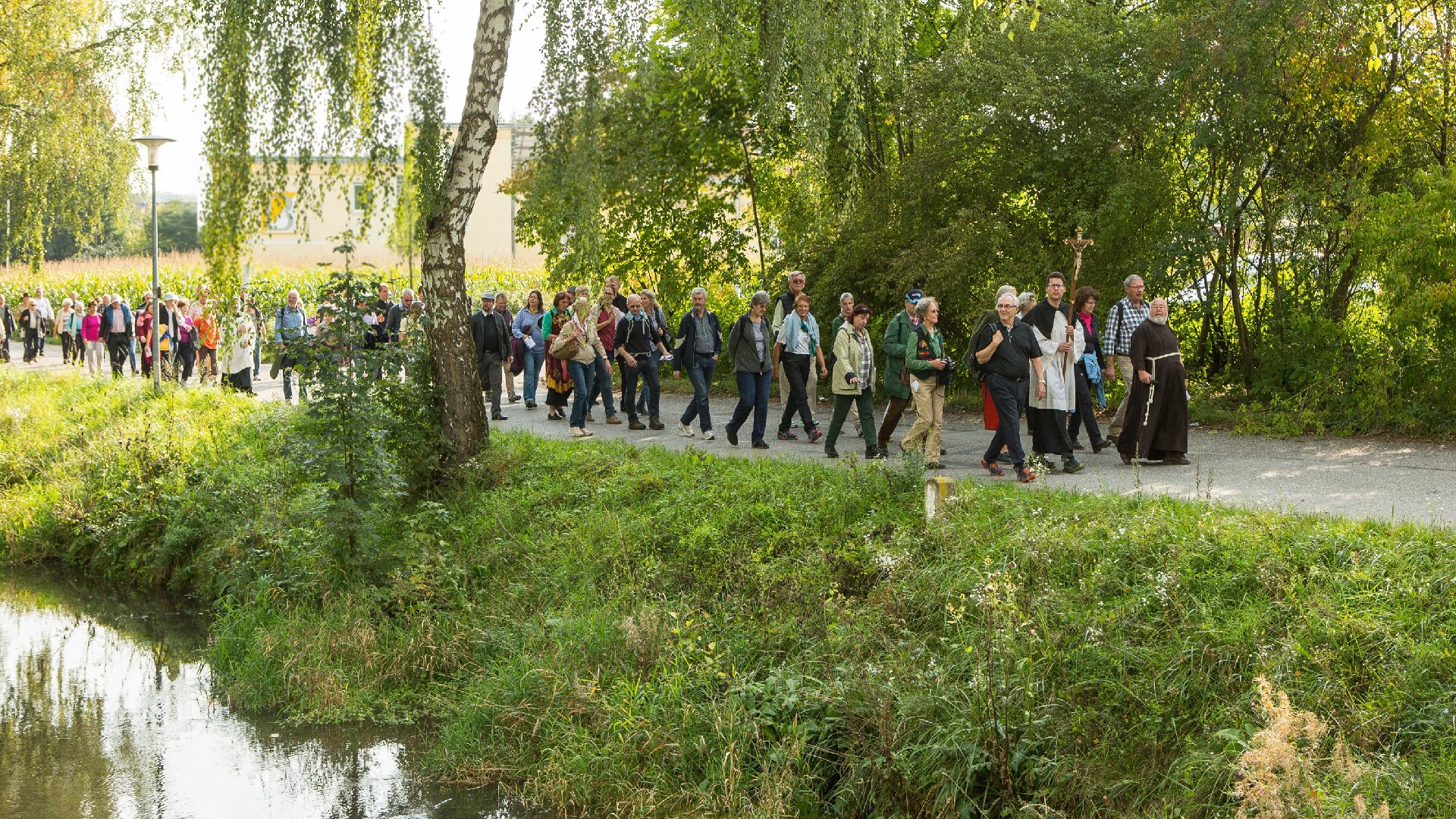 Wallfahrt von Heiligenstatt nach Altötting mit Bischof Stefan Oster
