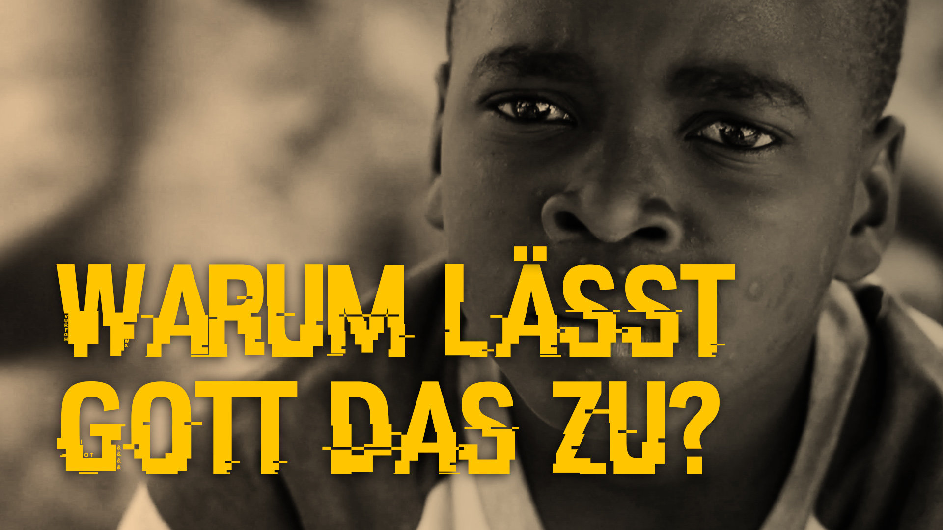 Warum lässt Gott das zu? Glaube.Leben.