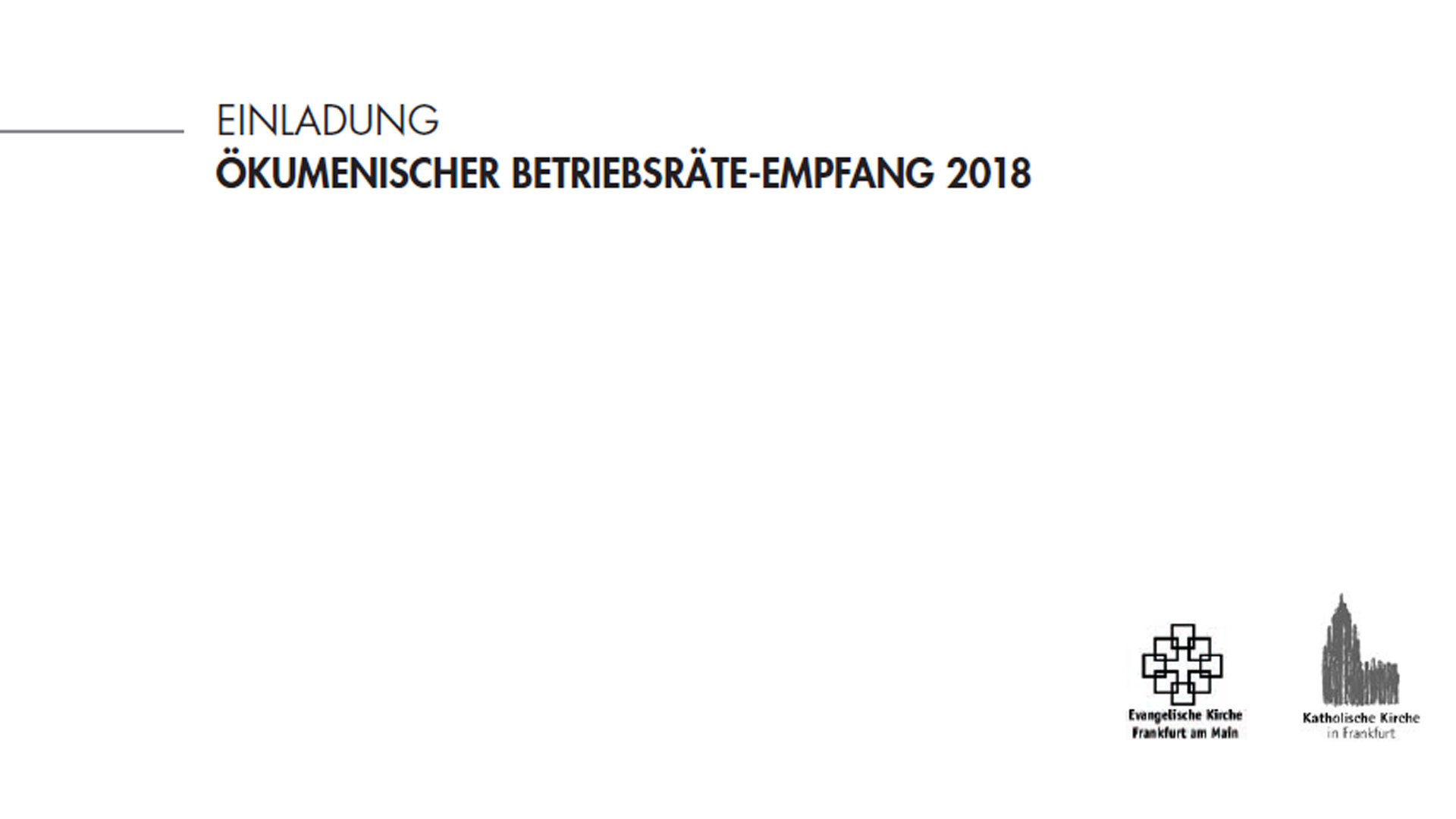 Betriebsräteempfang 2018 im Haus am Dom, Frankfurt