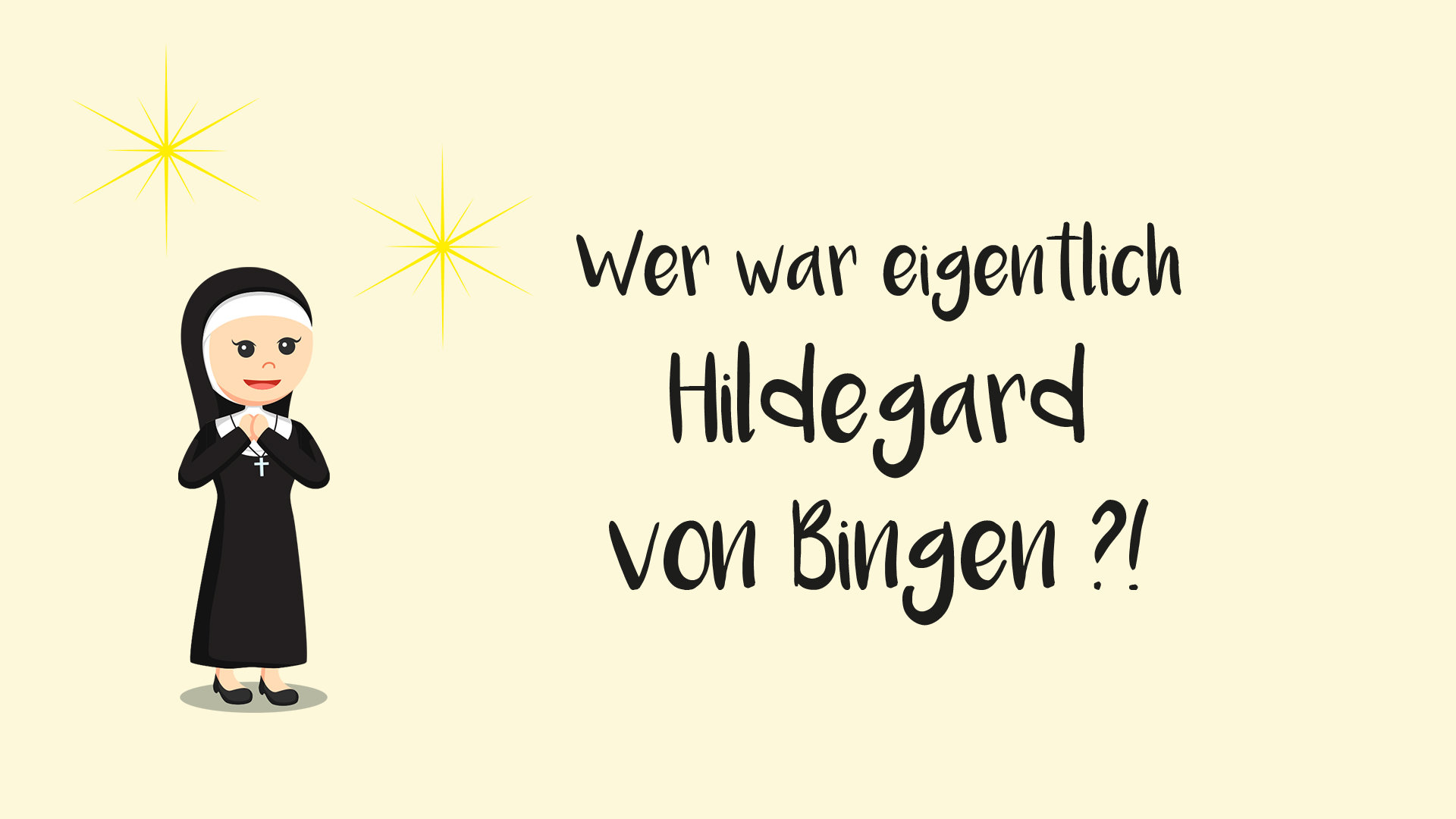 Hildegard von Bingen kurz erklärt – Heiligenportraits