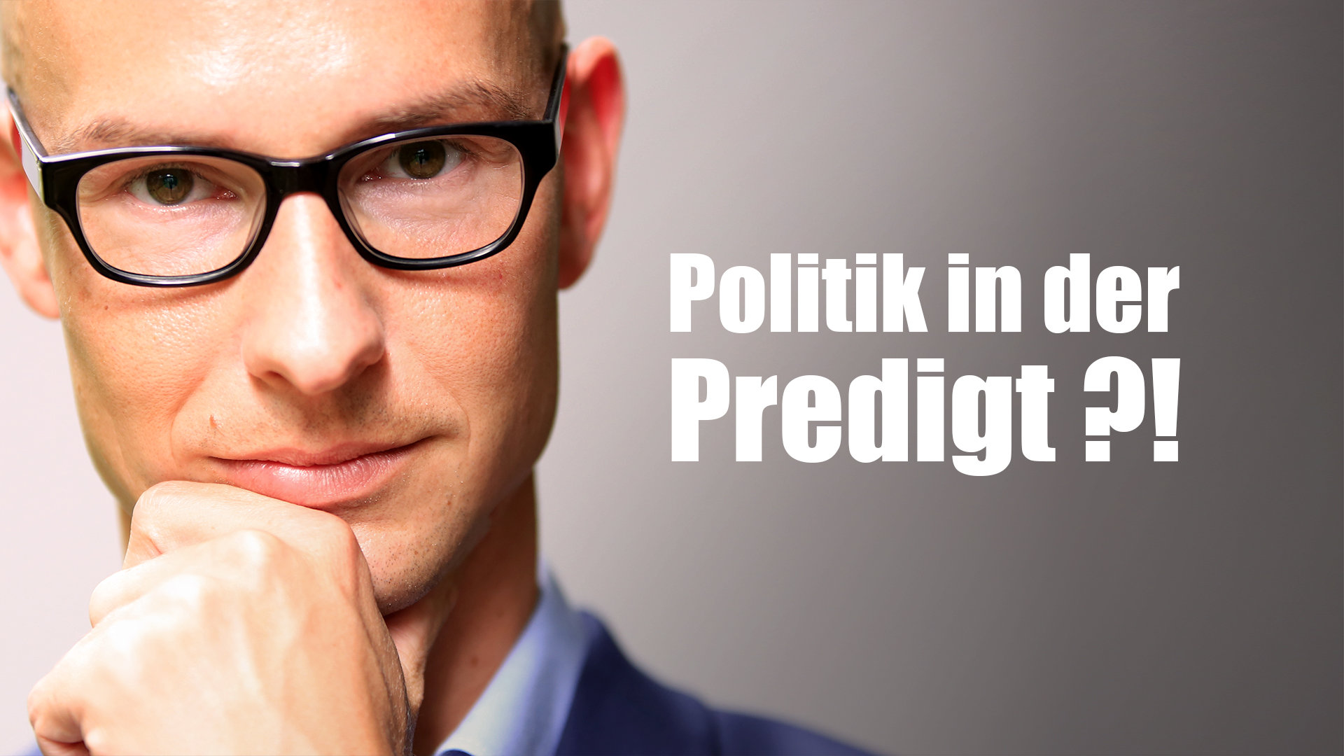 Politik in der Sonntagspredigt? Klartext.