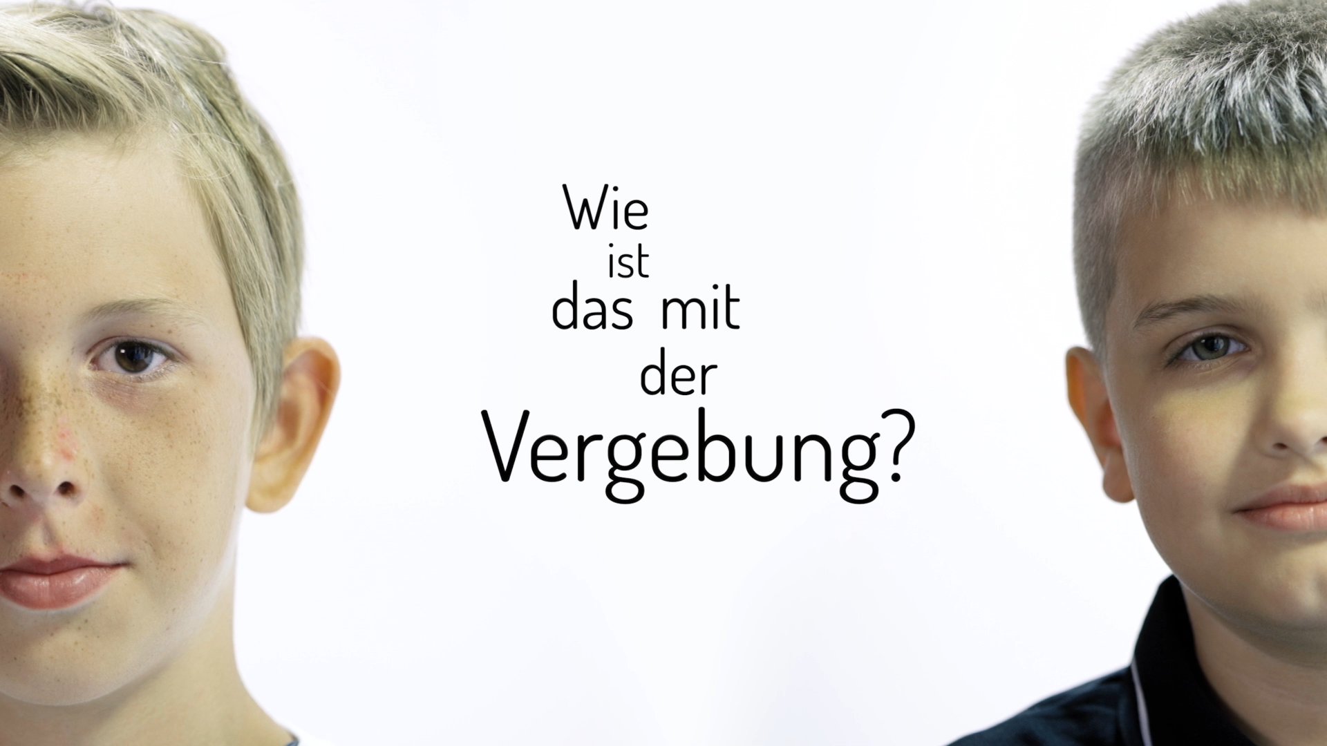 Wie ist das mit der Vergebung? – Die Frage nach dem lieben Gott