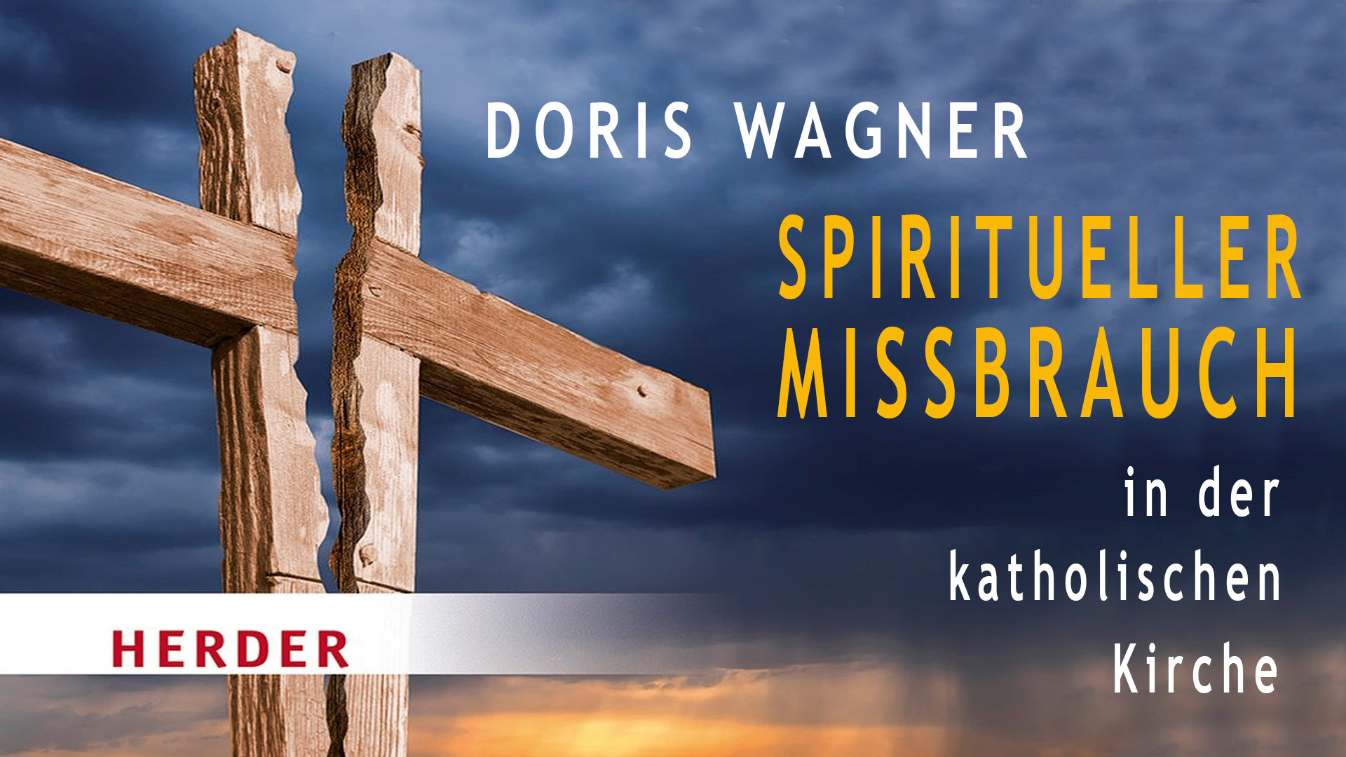 Spiritueller Missbrauch in der katholischen Kirche ein Gespräch mit Frau Dr. Doris Wagner im Haus am Dom Frankfurt