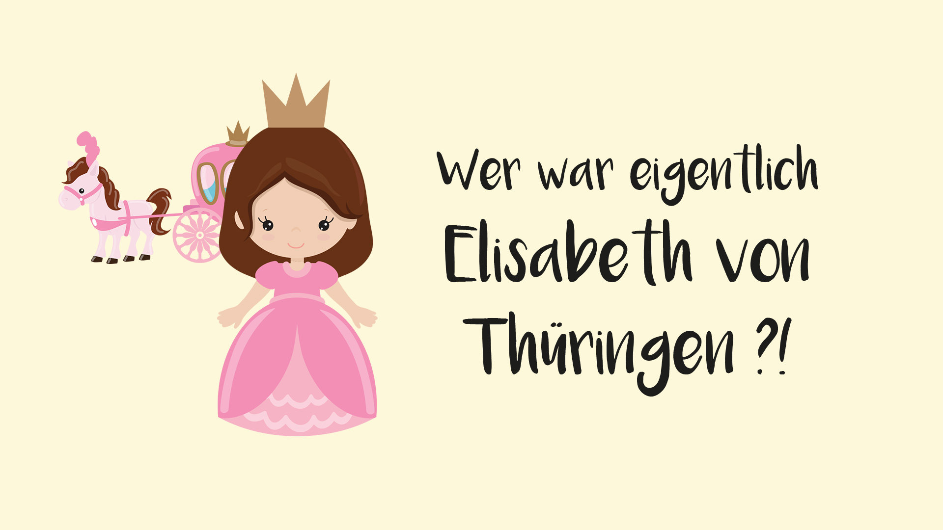 Elisabeth von Thüringen kurz erklärt. Heiligenportraits.