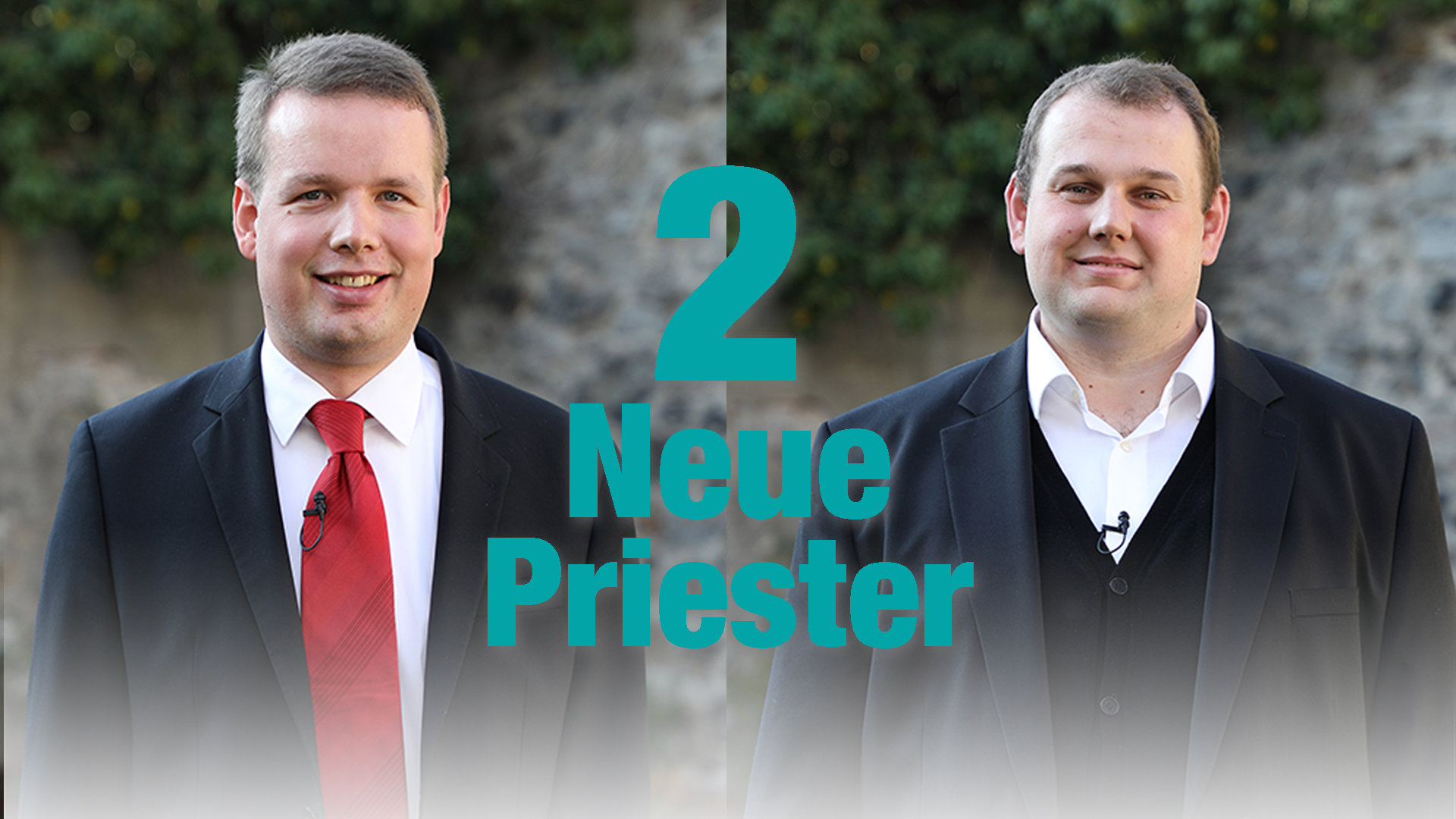Zwei Kandidaten zur Diakonenweihe