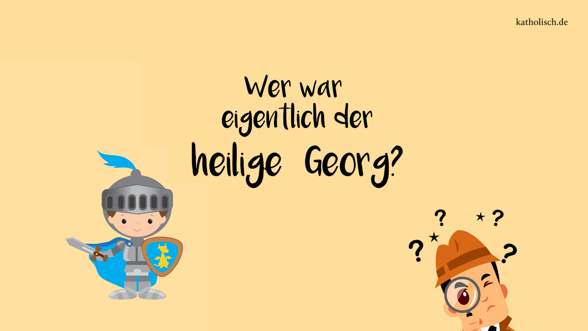 Georg kurz erklärt .Heiligenportraits.
