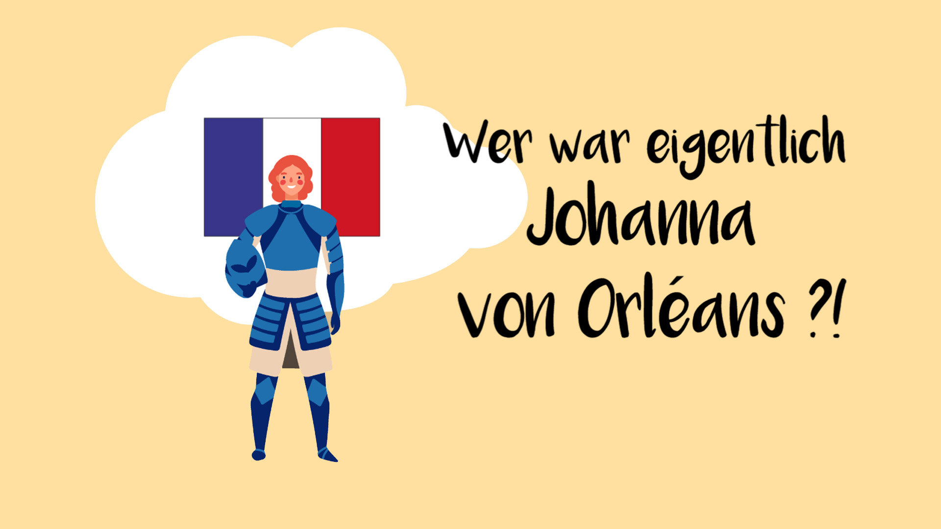 Johanna von Orléans kurz erklärt .Heiligenportraits.
