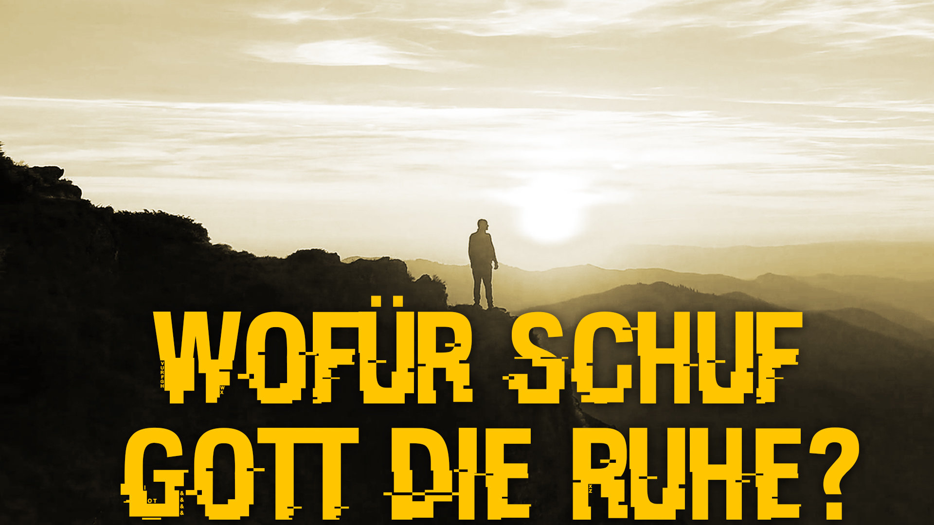 Wofür schuf Gott die Ruhe? Glaube.Leben.