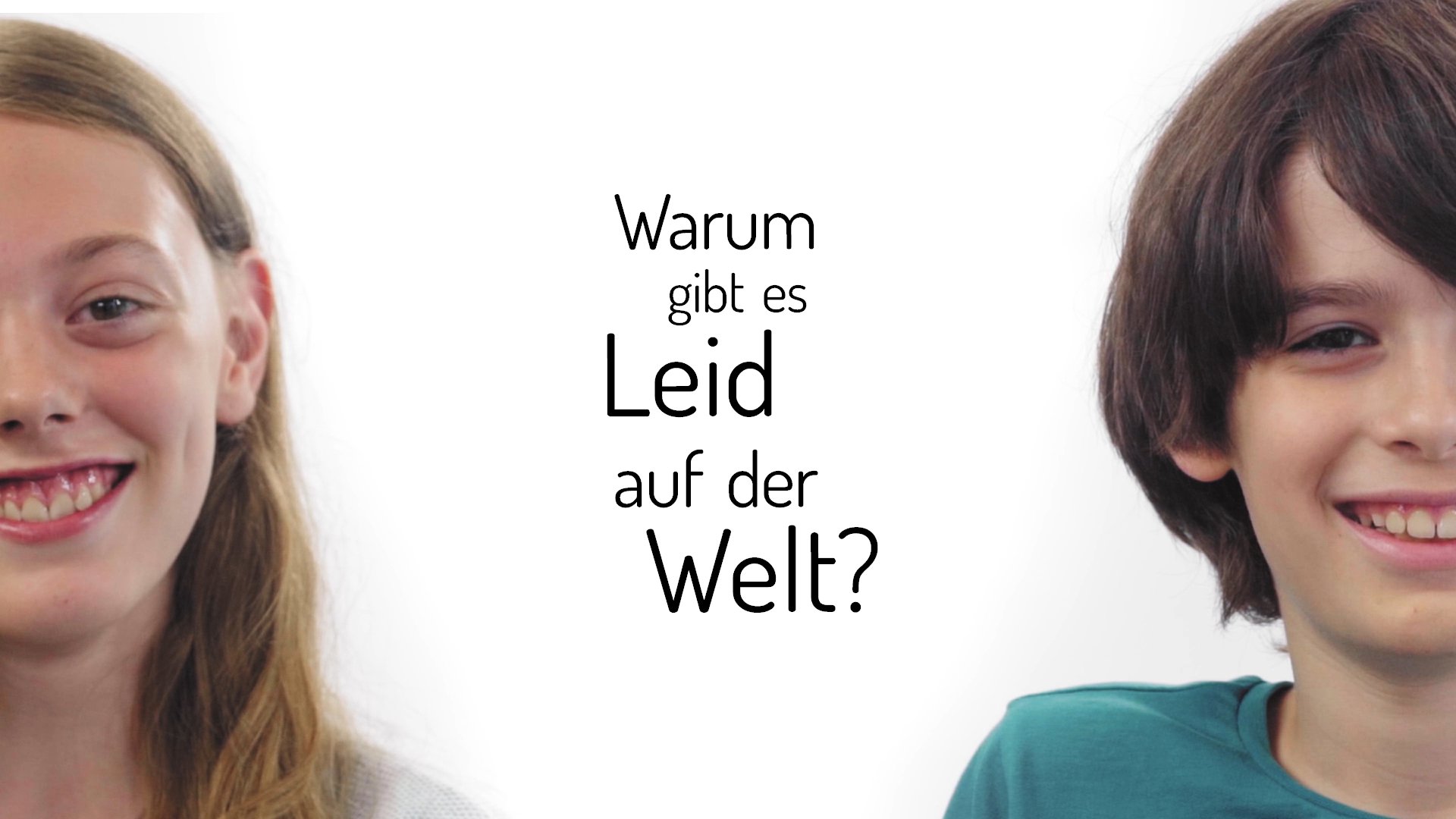 Warum gibt es Leid? – Die Frage nach dem lieben Gott