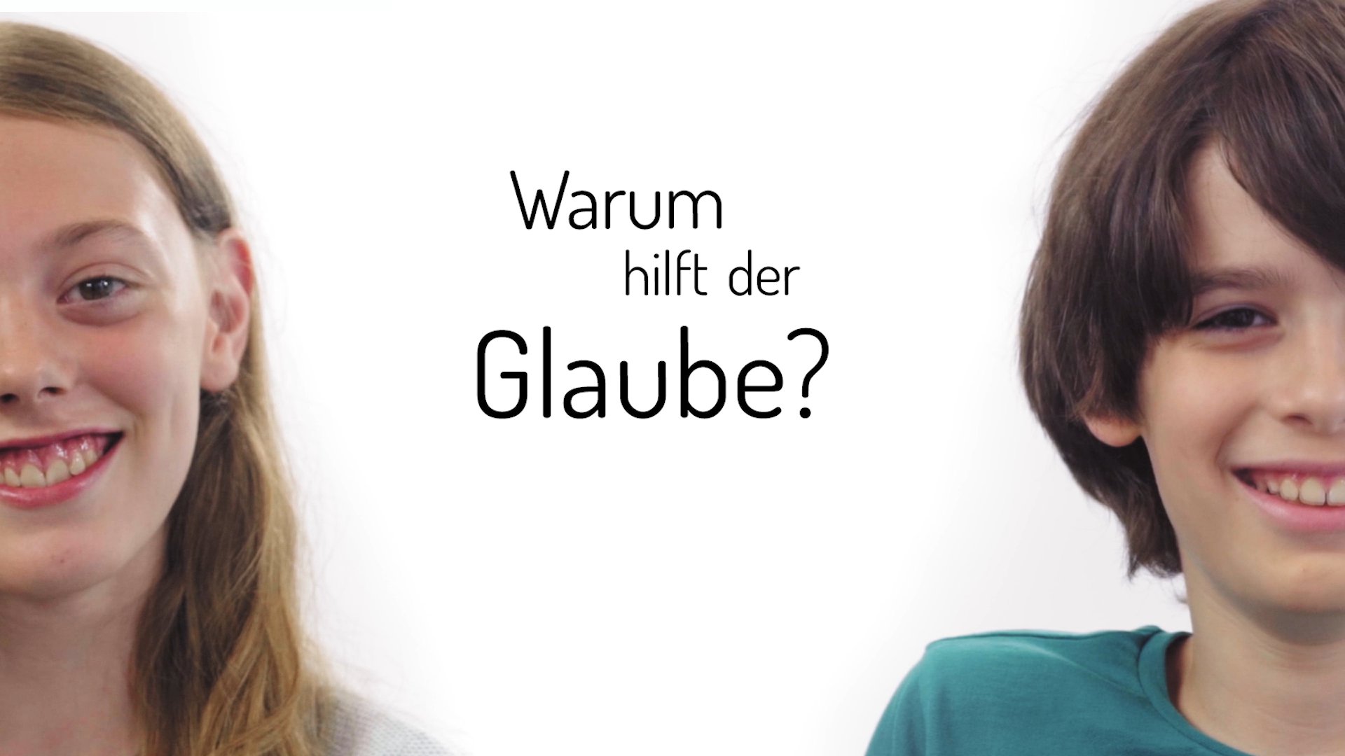 Warum hilft der Glaube? – Die Frage nach dem lieben Gott