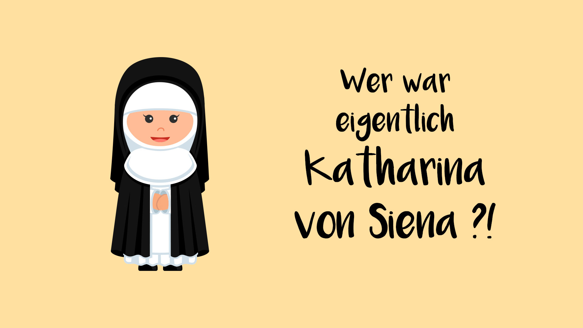 Katharina von Siena kurz erklärt. Heiligenportraits.