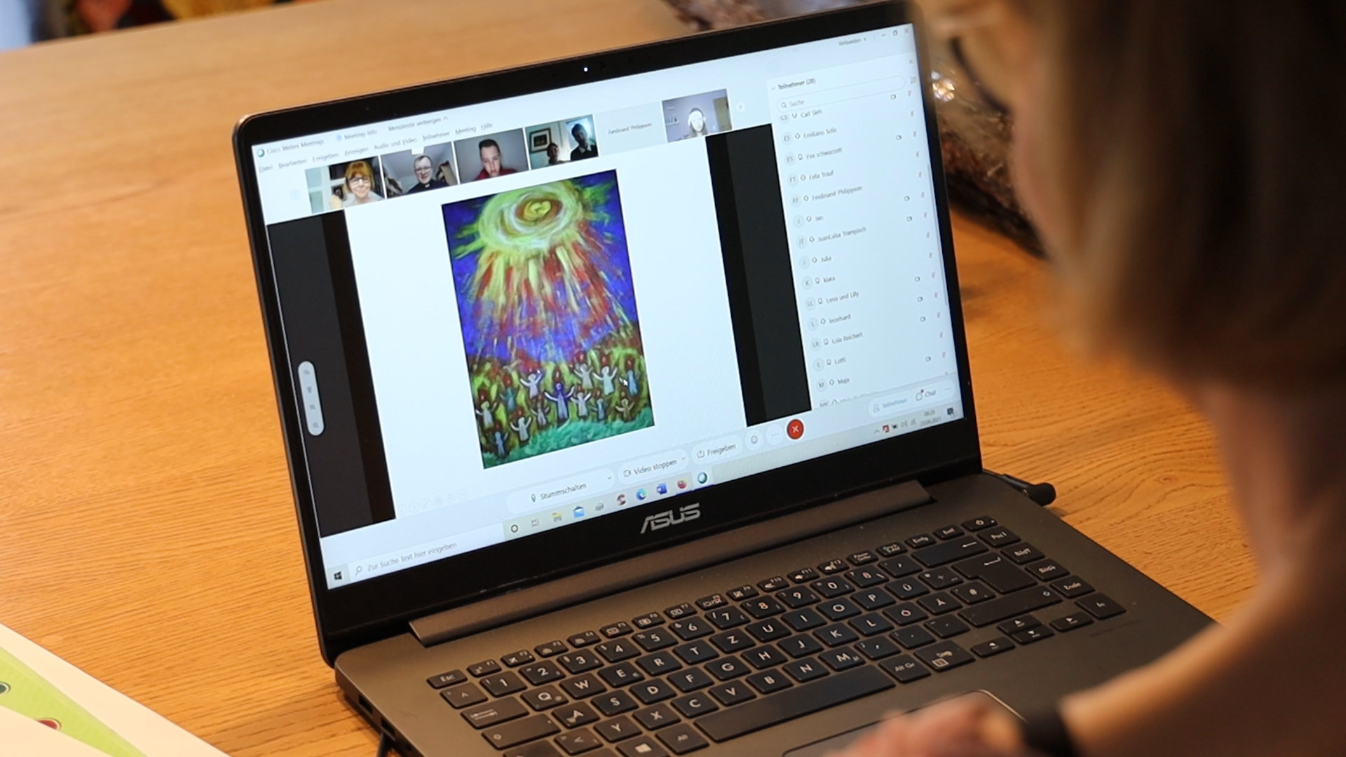 Mit Laptop und Maske: Firmvorbereitung in Corona-Zeiten