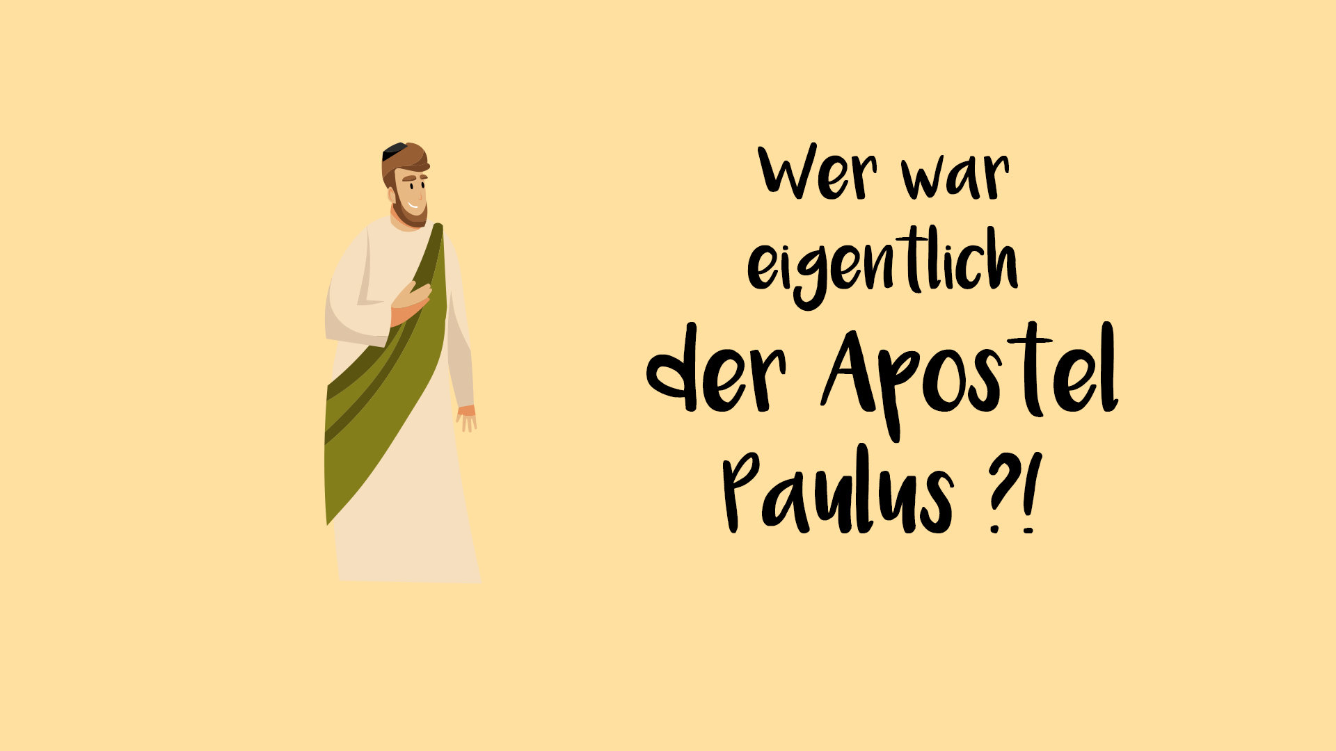 Apostel Paulus kurz erklärt. Heiligenportraits.