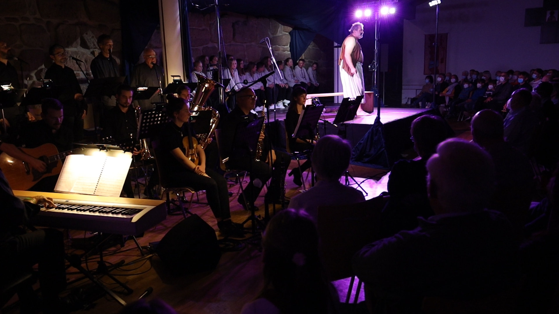 Premiere: Szenisches Konzert "Um Gottes Willen...! Jona und der Weg nach Ninive"