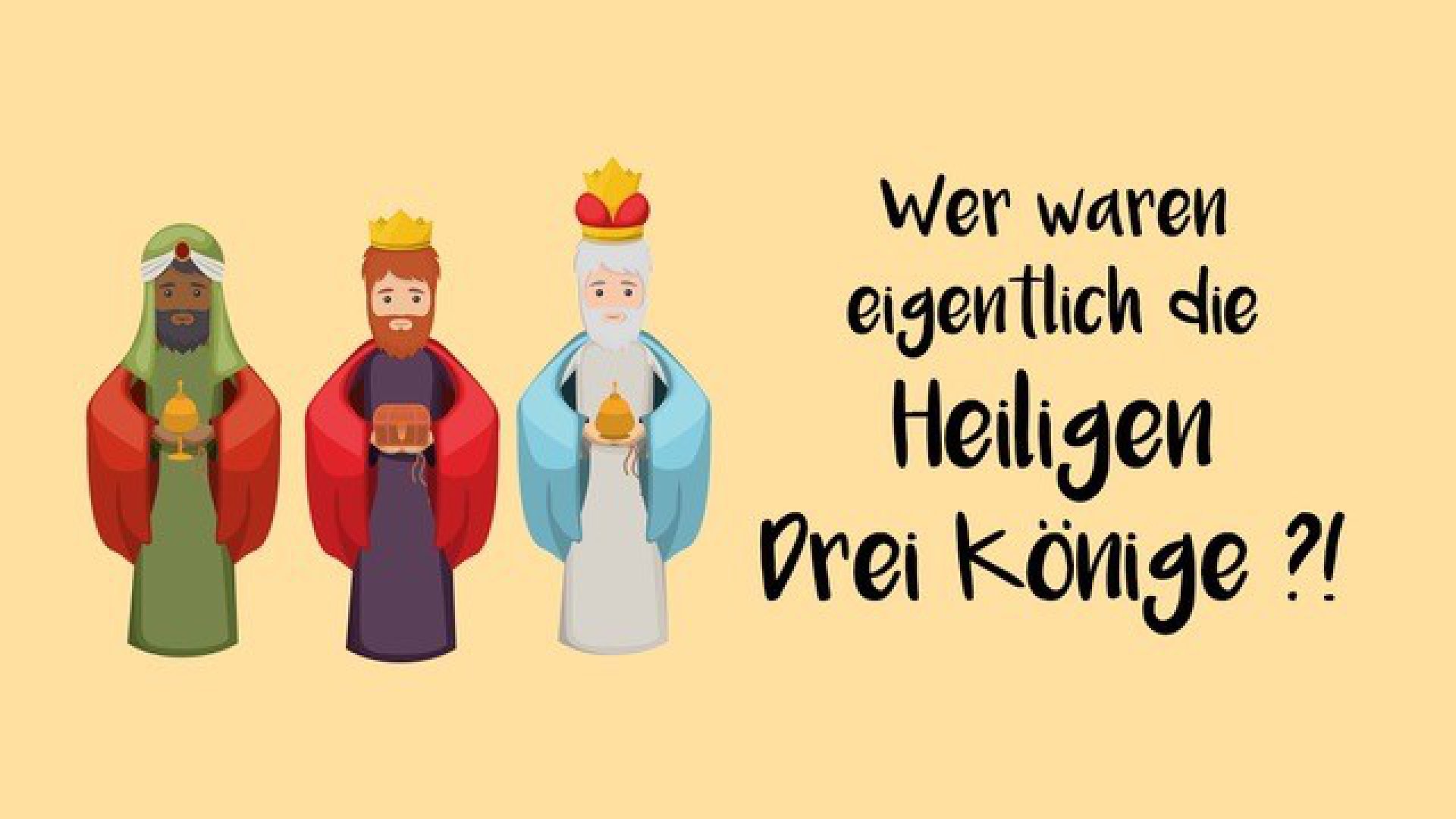 Die Heiligen Drei Könige kurz erklärt. Heiligenportraits.