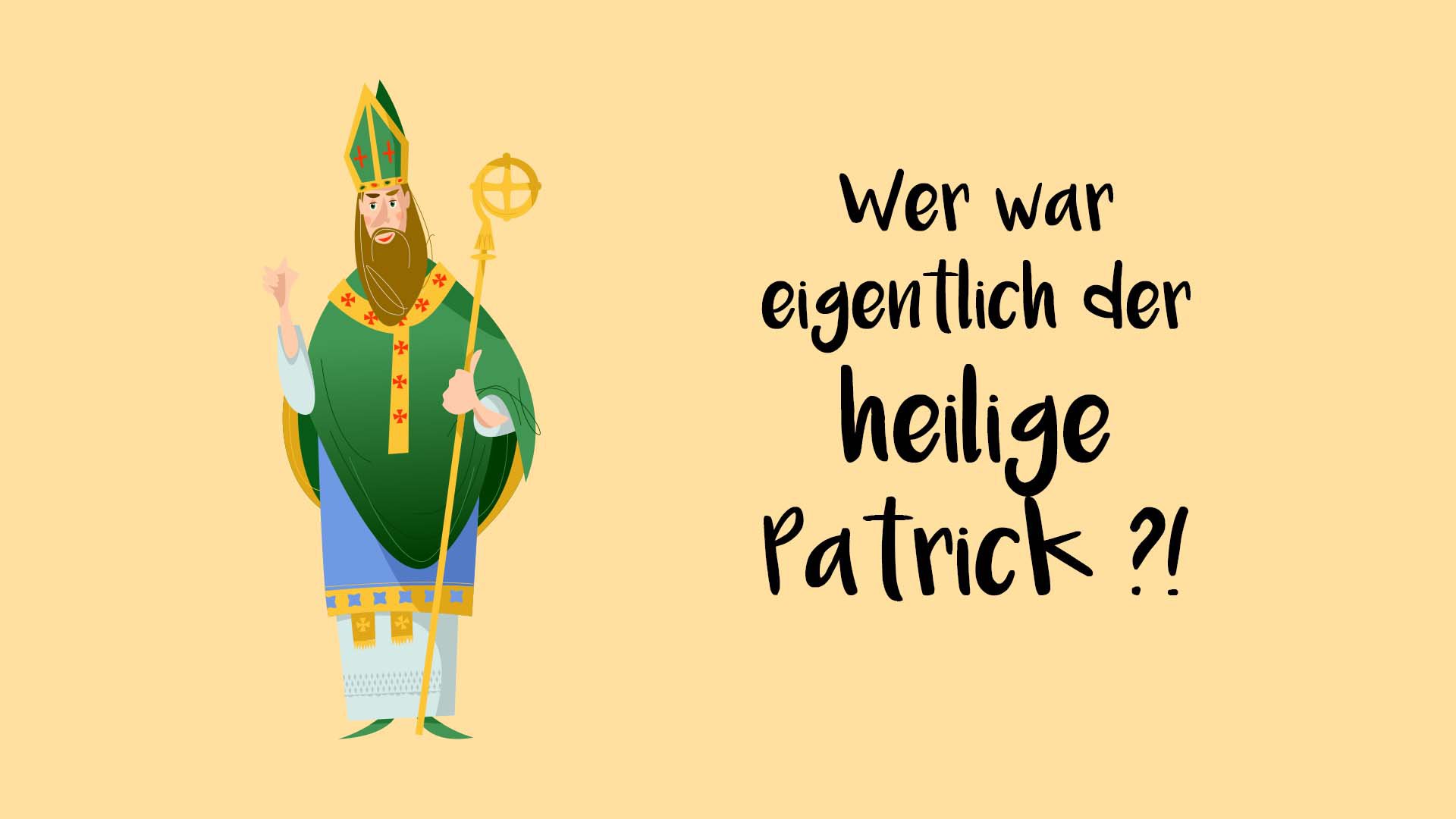Patrick kurz erklärt. Heiligenportraits.