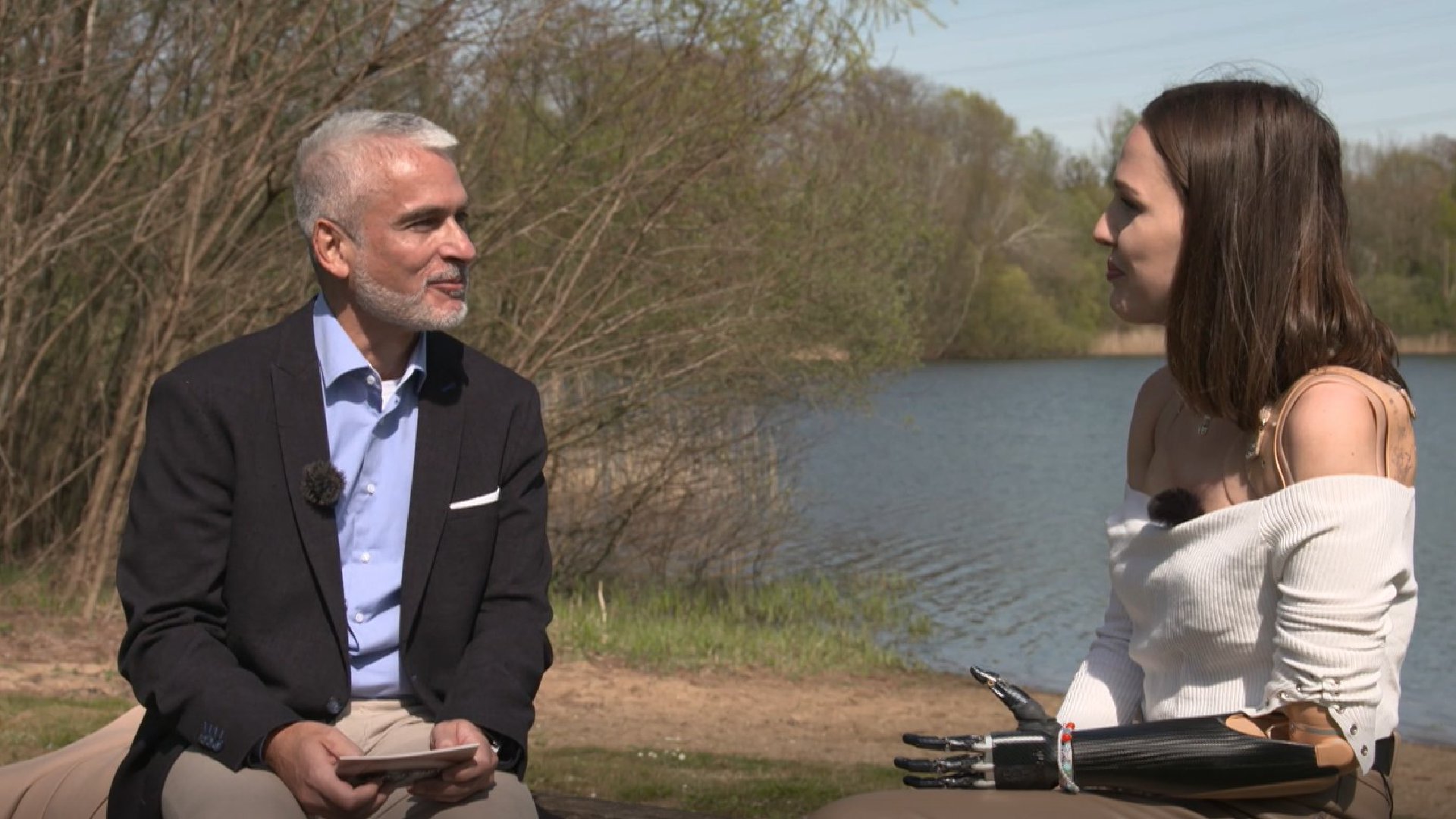 So gesehen "Talk am Sonntag on Tour" mit Gina Rühl