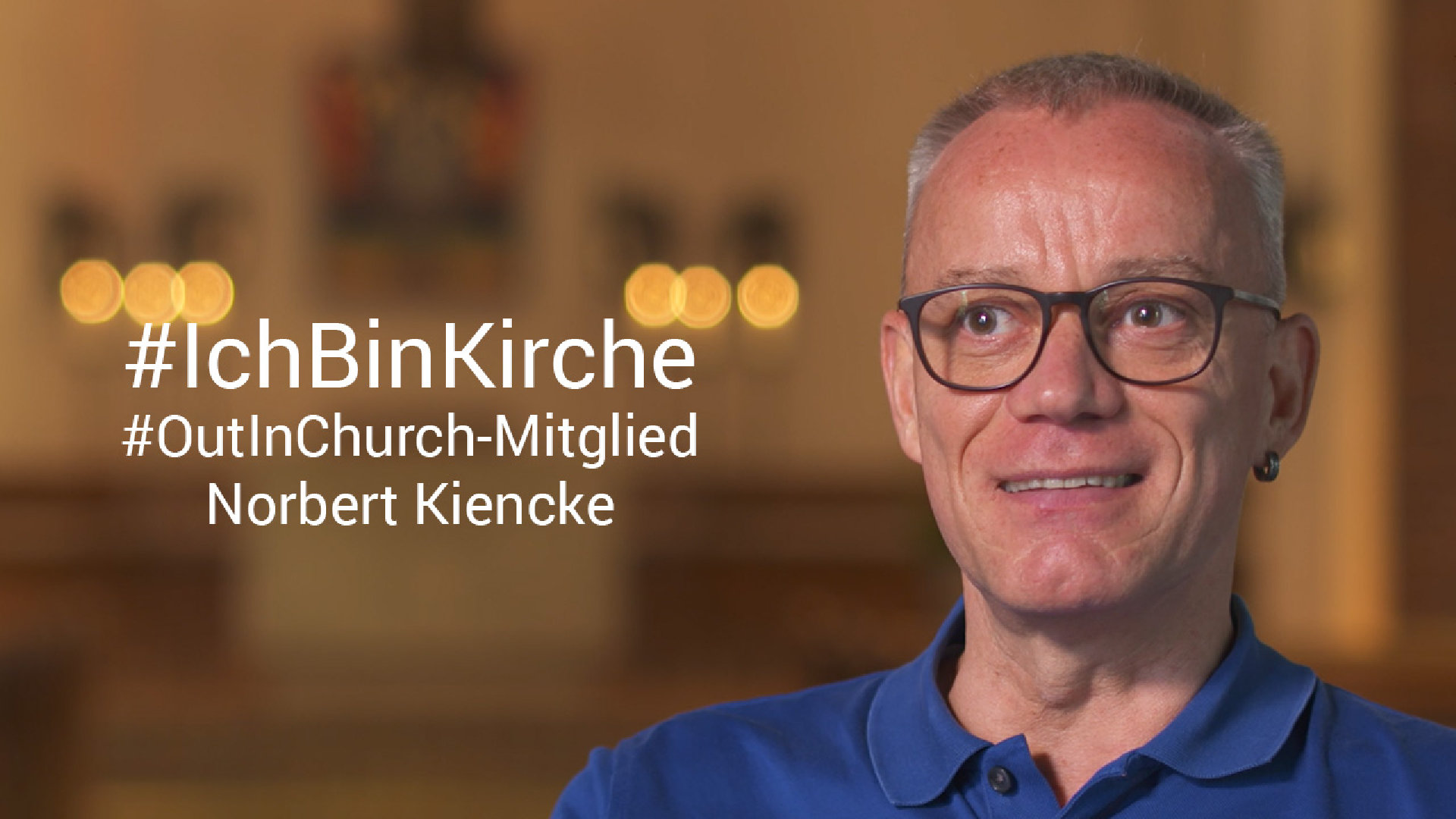 "Ich bin Kirche, weil..." – #OutInChurch-Mitglied Norbert Kiencke
