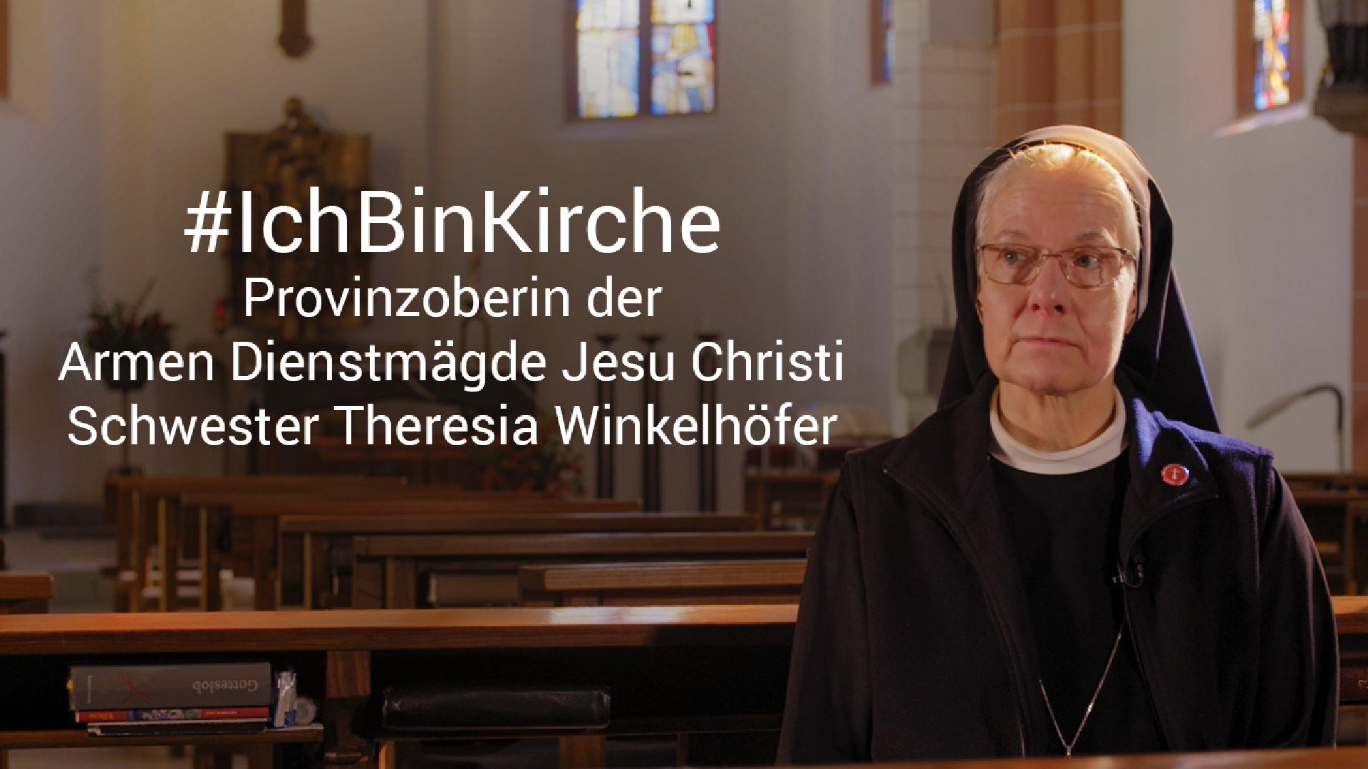"Ich bin Kirche, weil..." – Schwester Theresia Winkelhöfer