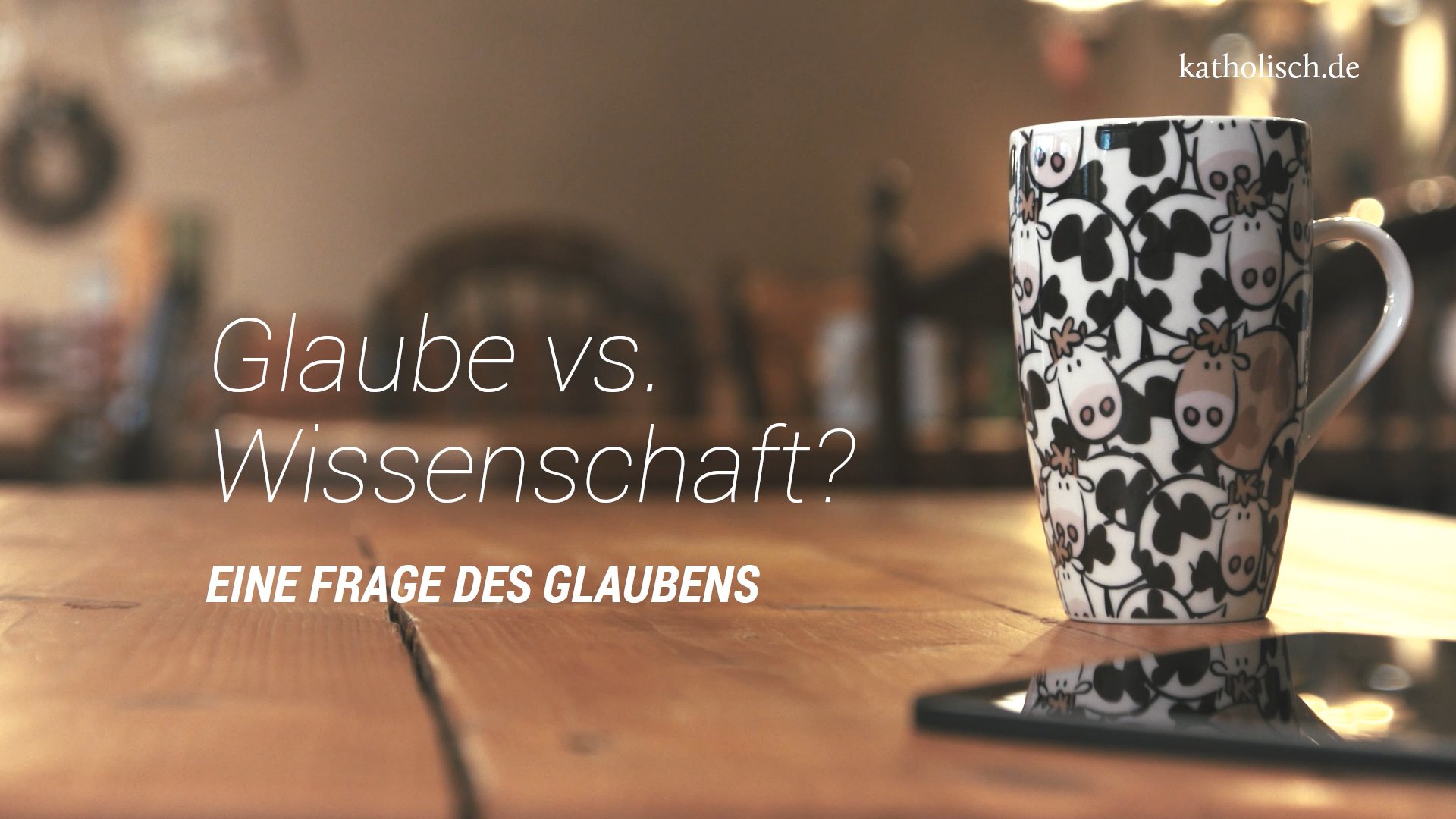 Glaube vs. Wissenschaft? Eine Frage des Glaubens