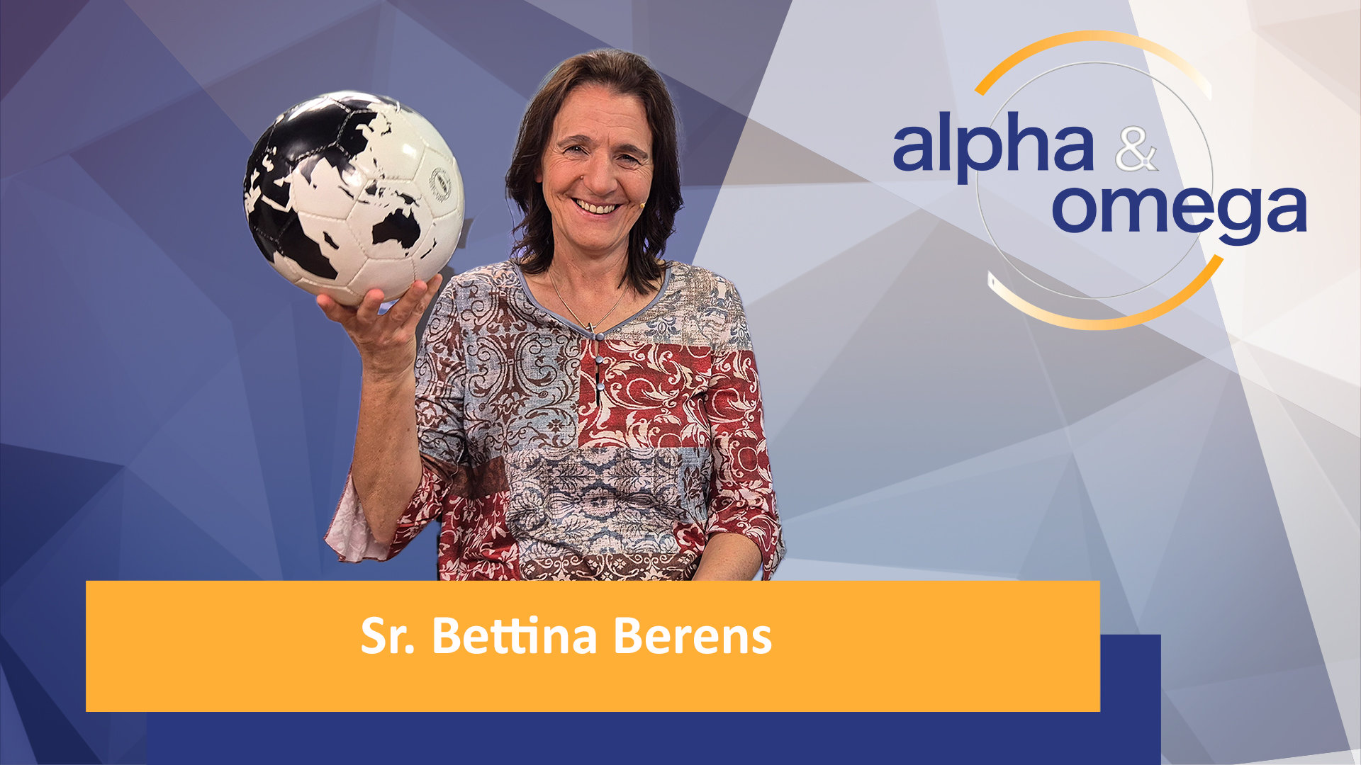 Alpha & Omega: Ex-Bundesligafußballspielerin und Ordensfrau Bettina Berens