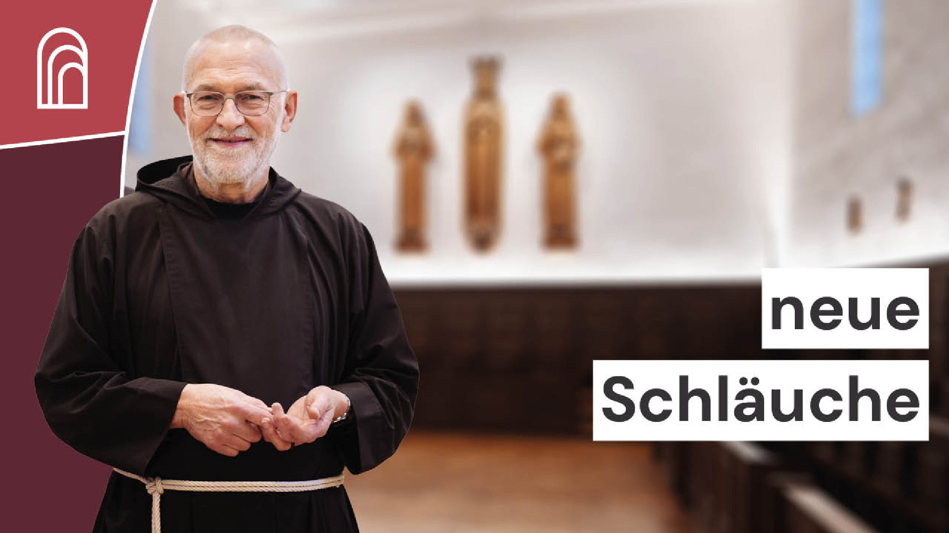 Neue Schläuche: Tagessegen mit Bruder Paulus
