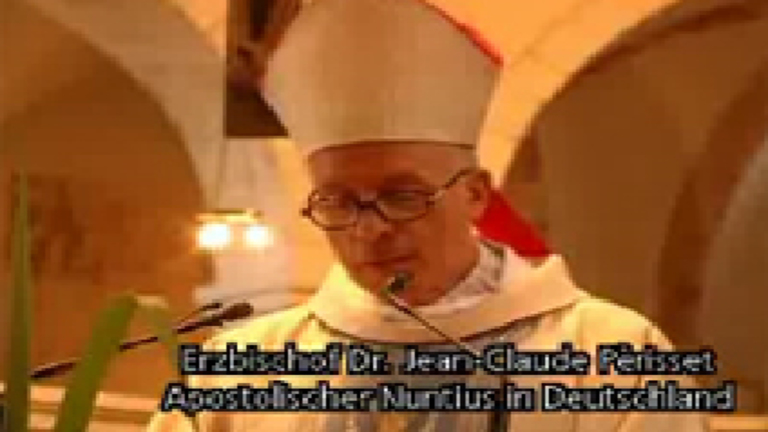 Bistum Limburg: "Nuntius Jean-Claude Périsset zu Ordensleuten"