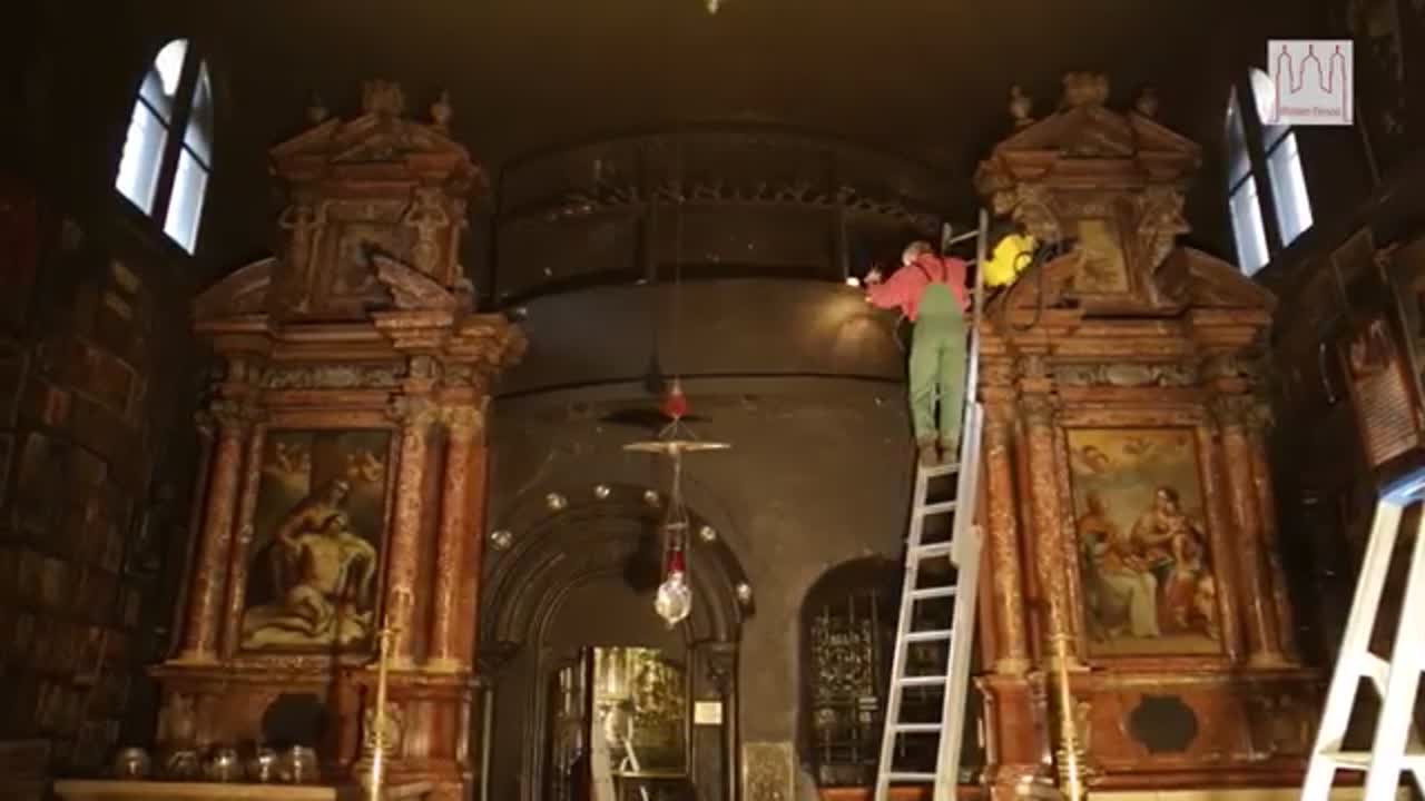 Frühjahrsputz in der Kirche