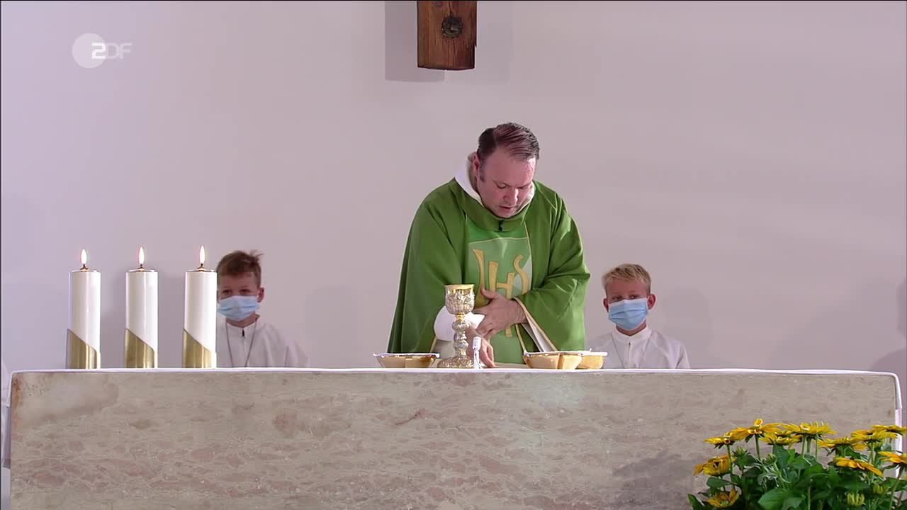 Katholischer Gottesdienst aus dem Römersteinbruch in St. Margarethen im Burgenland/Österreich