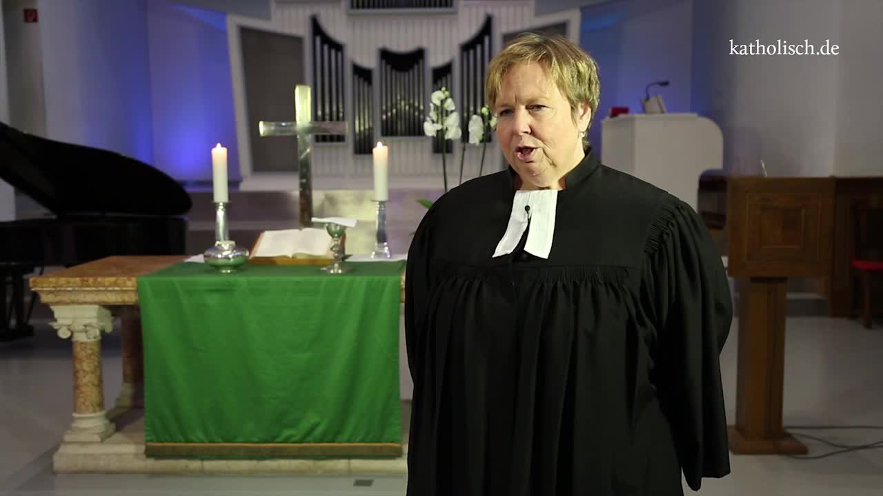 Evangelisch - katholisch: Altar