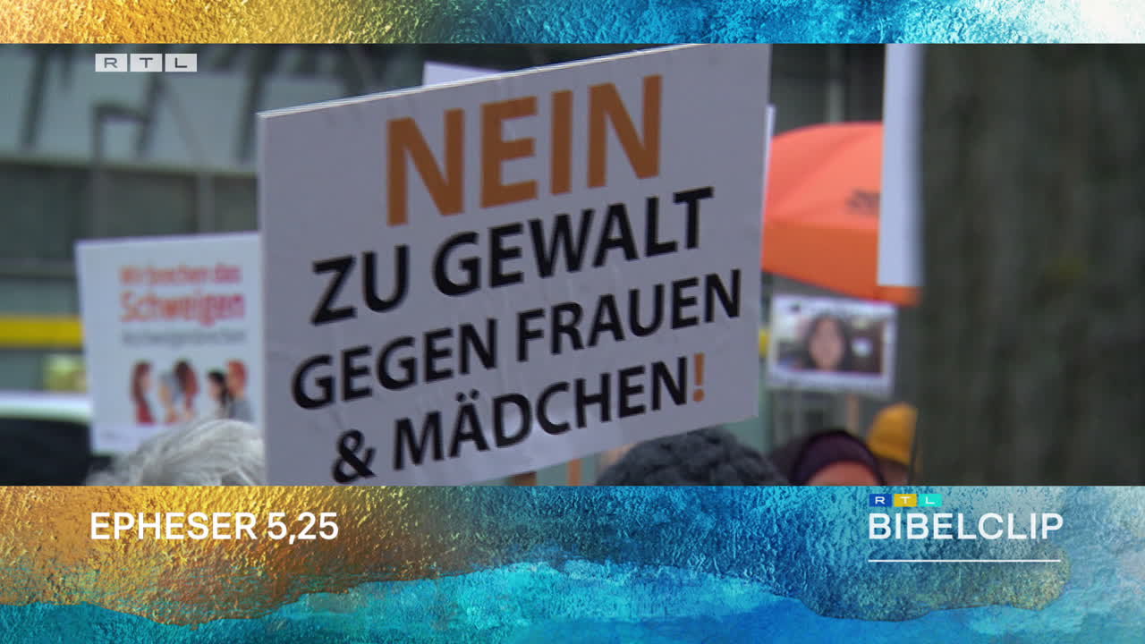 RTL-Bibelclip - Immer mehr Straftaten gegen Frauen