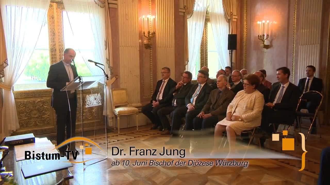 Vereidigung des neuen Würzburger Bischofs