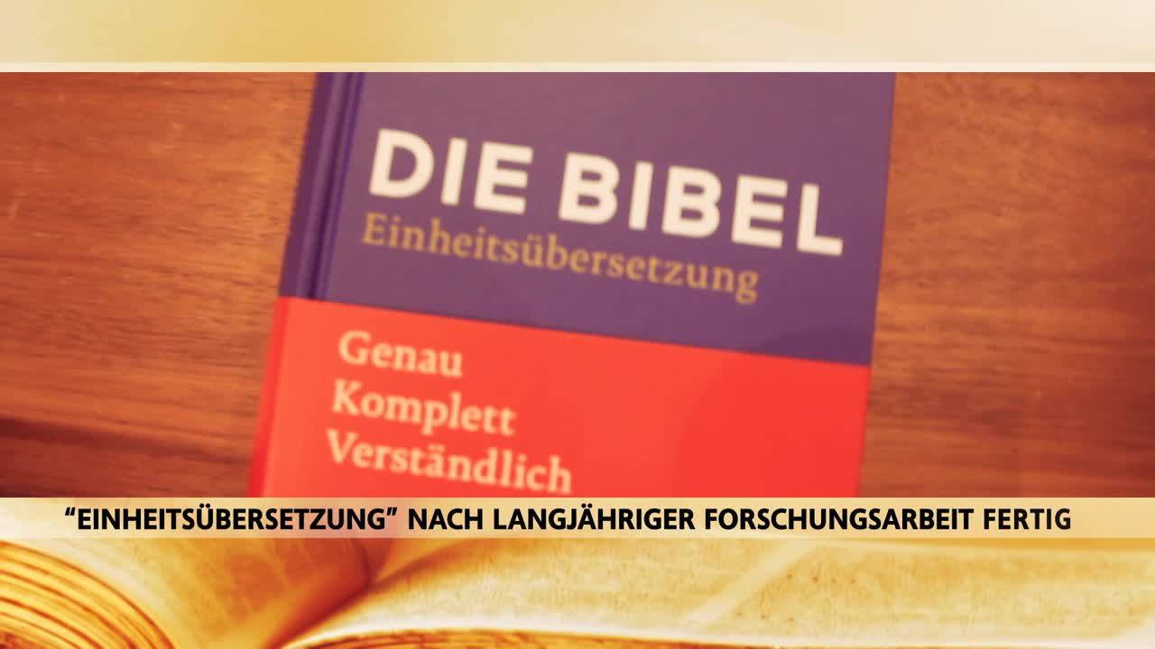 RTL-Bibelclip - Neue katholische Bibelübersetzung