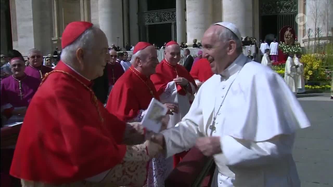 Kath. Gottesdienst am 01.04.2018 mit Papst Franziskus
