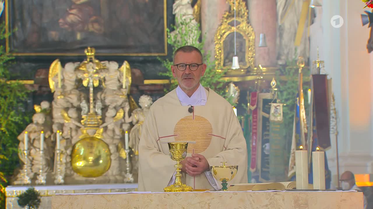 Katholischer Gottesdienst an Fronleichnam