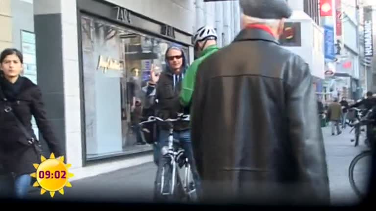 Sat.1 Gewissensfrage (22.11.2011): Fahrradfahrer in Deutschland
