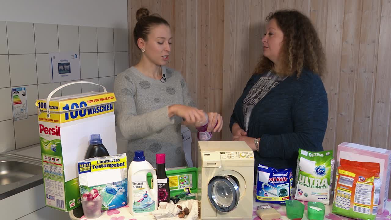 Nachhaltig Waschen - Schöpfung bewahren