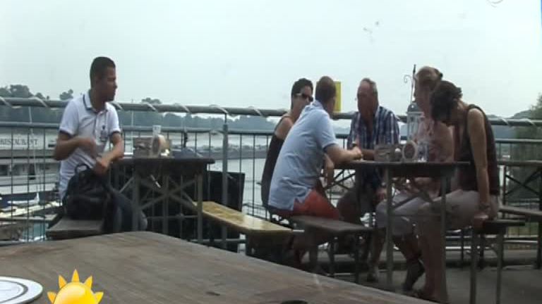 Gewissensfrage - Dieberei im Biergarten