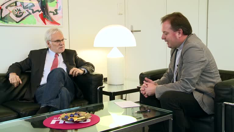 "Heeg auf dem Weg" zum ehem. ZDF Intendaten Markus Schächter