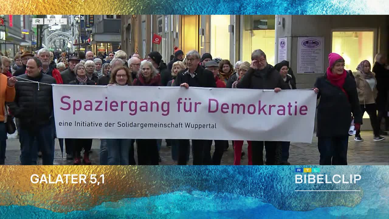 RTL-Bibelclip - Weniger Demokratien weltweit