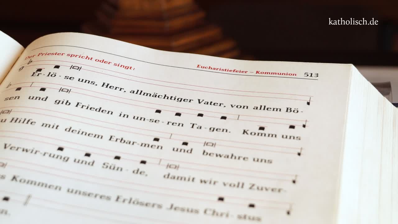 Warum gibt es im Vaterunser eine Unterbrechung? 