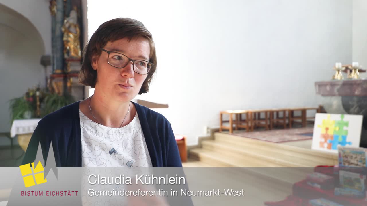 Gottesdienst, Schule und Seelsorge: Die Arbeit von Gemeindereferentin Claudia Kühnlein