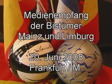 Bistum Limburg: "Medienempfang: Kirche am Ball"