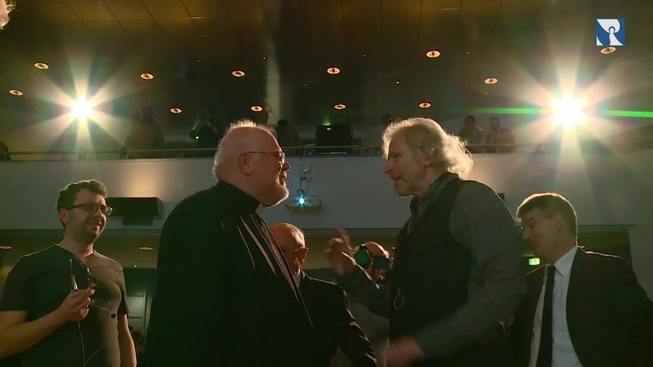 Wenn Gottschalk und Kardinal Marx gemeinsam auf der Bühne sind