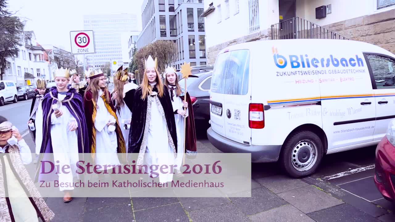Die Sternsinger zu Besuch
